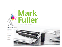 Tablet Screenshot of markfullerdesign.com